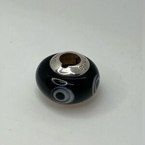 Balia 925 Sterling Silver & Murano Glass Evil Eye Protection Charm Bead